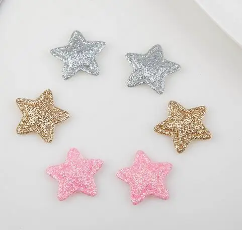 Оптовая Продажа Лот Розовый золотого серебряного цвета Star патч голова девушка