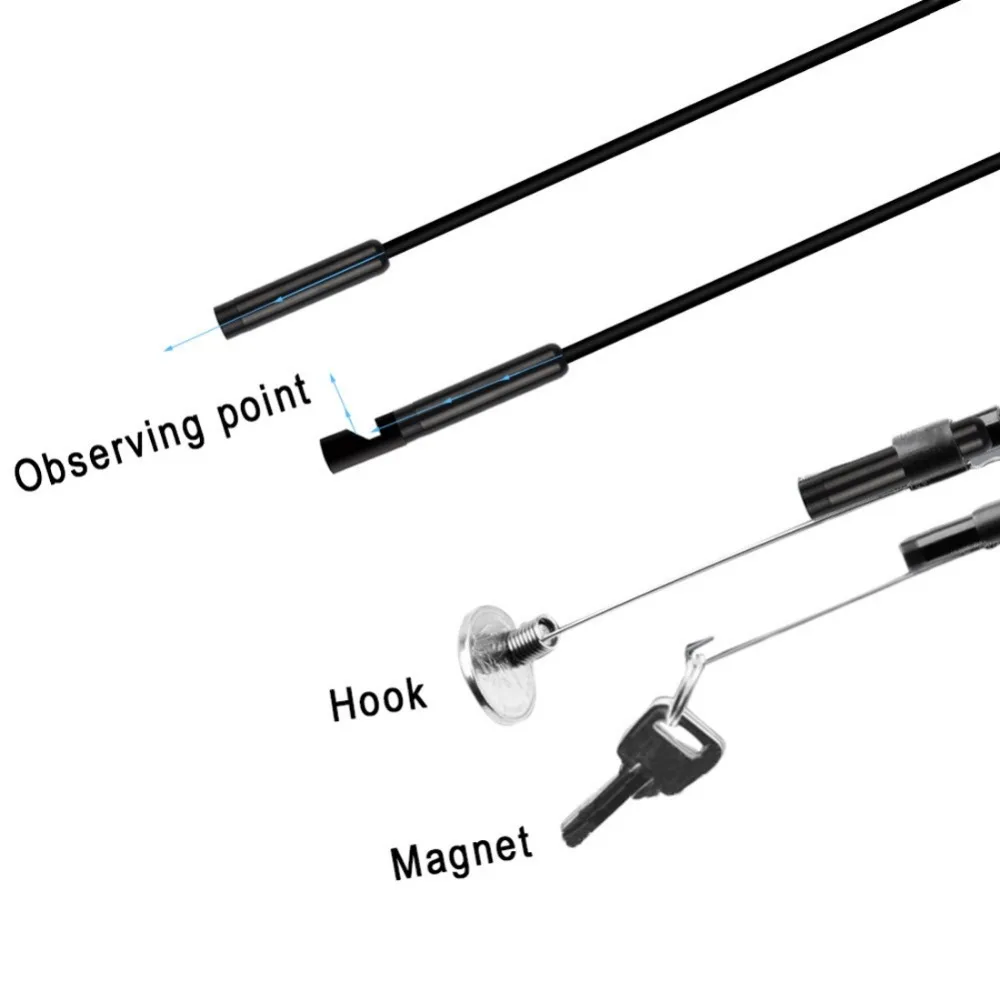 USB эндоскоп 5 мм с поддержкой Wi Fi 720 МП P|camera for phone|endoscope iosphone camera |