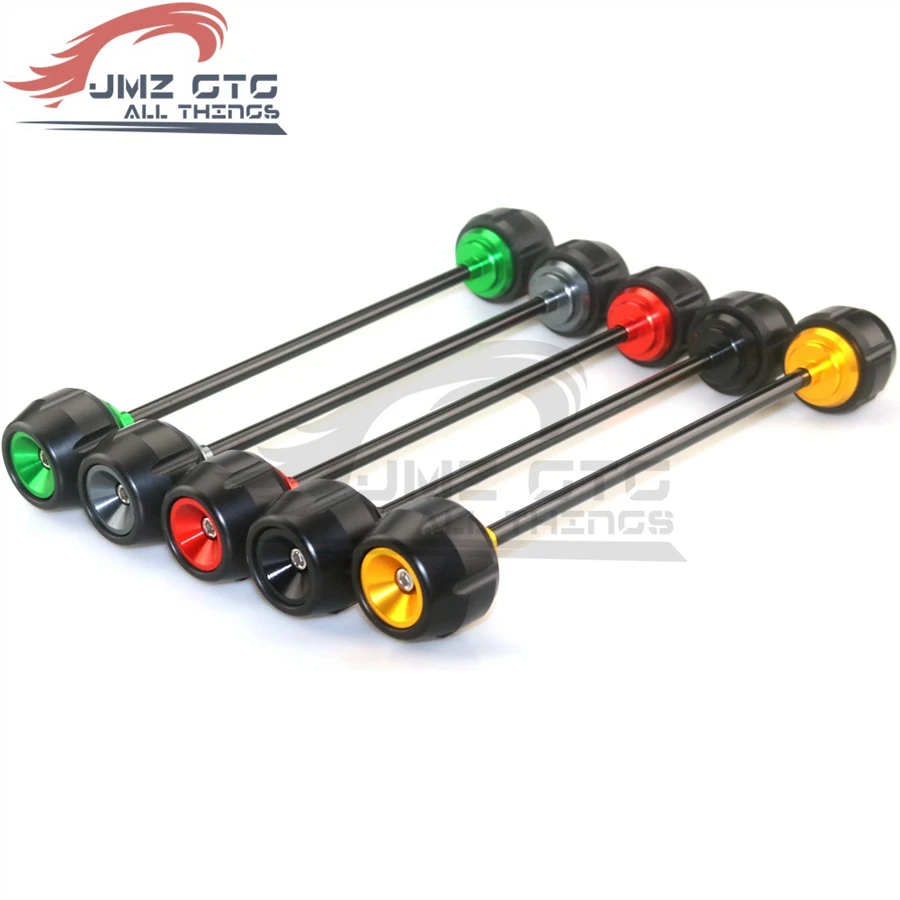 

For Kawasaki Z650 2017-2018-2019 Motorcycle CNC Aluminum Front Axle Fork Crash Sliders Wheel Falling Protection Protector