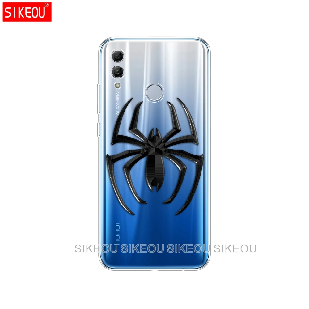 Силиконовый чехол для huawei honor 10 lite, чехол 6,21 дюйма, мягкая задняя крышка для телефона из ТПУ для honor 10 lite, защитный чехол Etui full 360