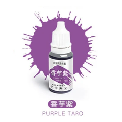 Purple Taro Transhome пищевой краситель 1 шт. съедобный пигмент полезный, безопасный инструменты для украшения тортов из мастики Макарон крем торт выпечки и кондитерские инструменты - Цвет: Purple Taro