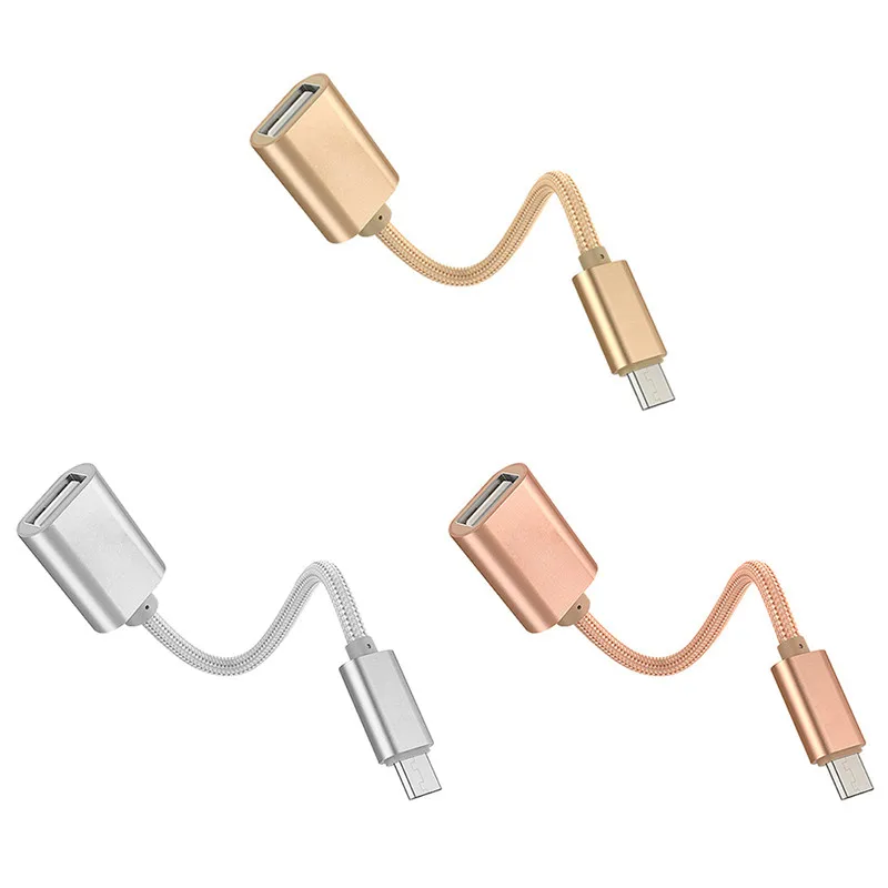 Micro USB OTG кабель адаптер для Xiaomi Redmi Note 5 Micro USB разъем для samsung S6 планшет Android USB 2,0 OTG адаптер