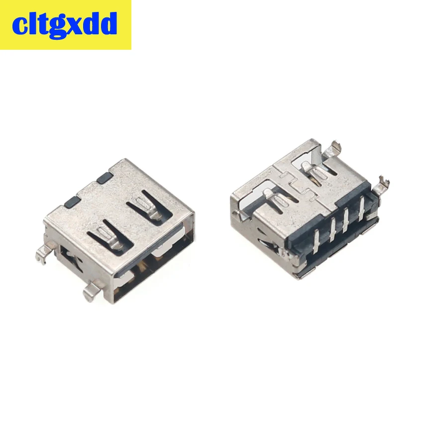 Cltgxdd 2 10 шт USB порт 0 тип A гнездо 4 Pin SMT фута интерфейс зарядки данных разъем для