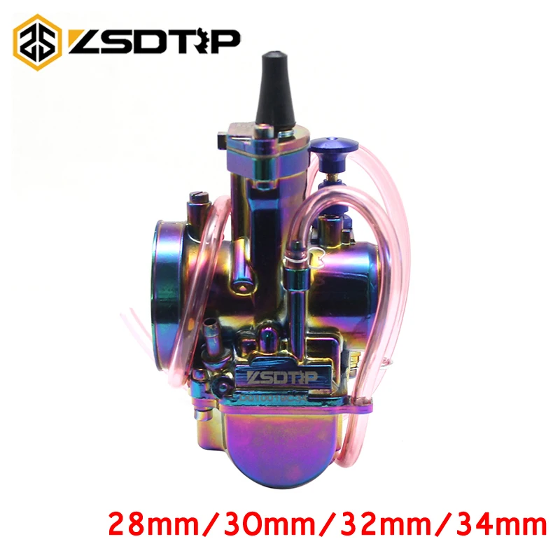 

ZSDTRP PWK Motorcycle 28mm 30mm 32mm 34mm Universal Racing 4T Engine Carburetor For UTV ATV ATV Quad Dirt Bike Motocross