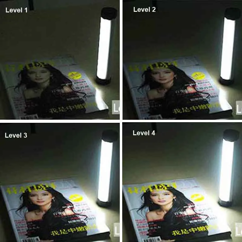 4 режима яркости затемнения + мигающий режим магнитный мини перезаряжаемый