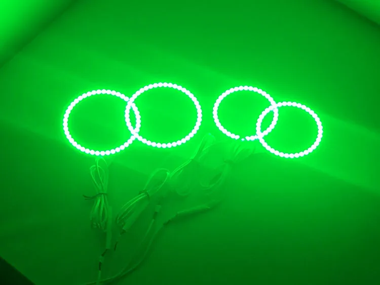 Для Kia Sorento R 2009 2010 2011 2012 RGB светодиодный фар колец halo ангел демон глаза с пульта