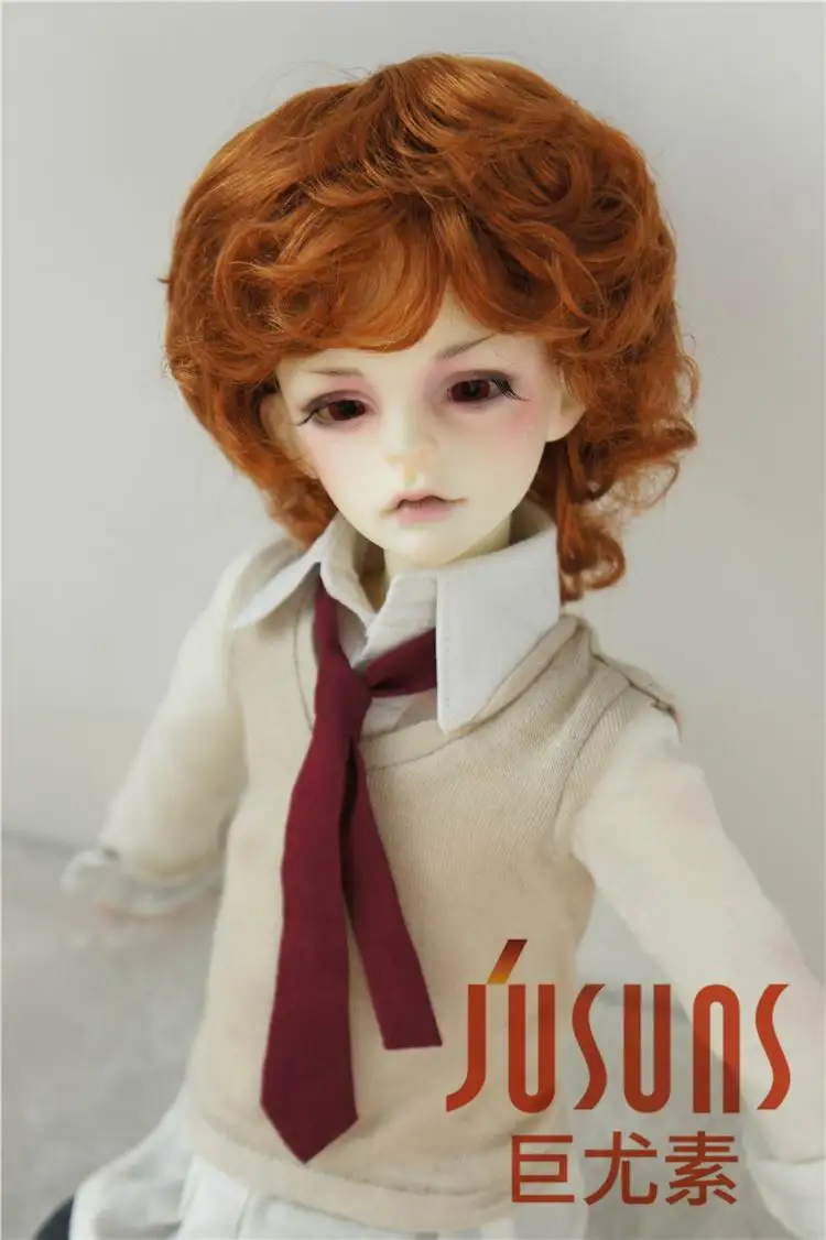 JD219 1/4 MSD кукла парик Синтетический мохеровый парик Размер 7-8 дюймов Cupid BJD волосы куклы аксессуары