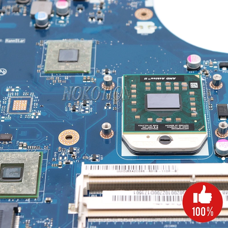 Материнская плата NOKOTION для ноутбуков Acer aspire 5551 5551G E640 DDR3 процессор NEW75 LA 5912P MBNA102001
