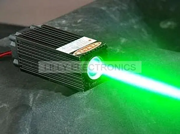 Fat Beam 100mW 532nm Laser Diode Module TTL