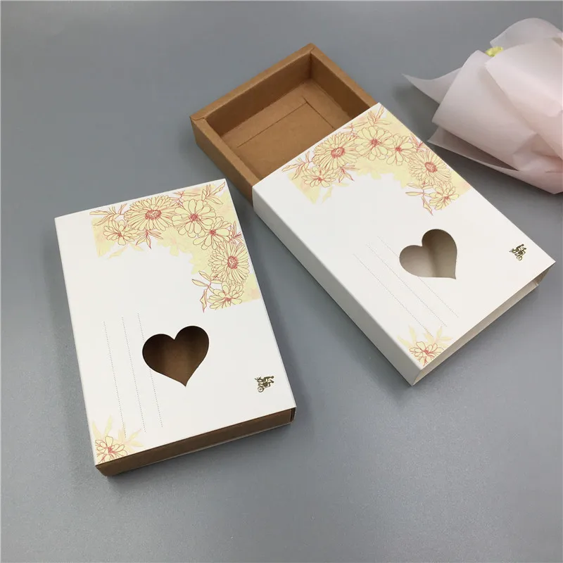 Ящик для цветов конфет печенье цветы принт любовь несколько узоров сердечки