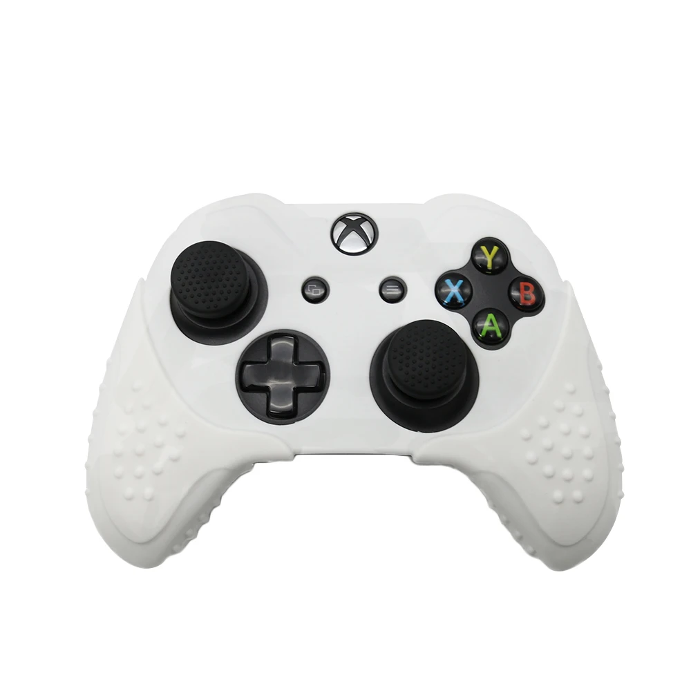 Силиконовый чехол CHINFAI для microsoft Xbox One, противоскользящий защитный чехол для Xbox one S, контроллер для Xbox One X с захватами для большого пальца