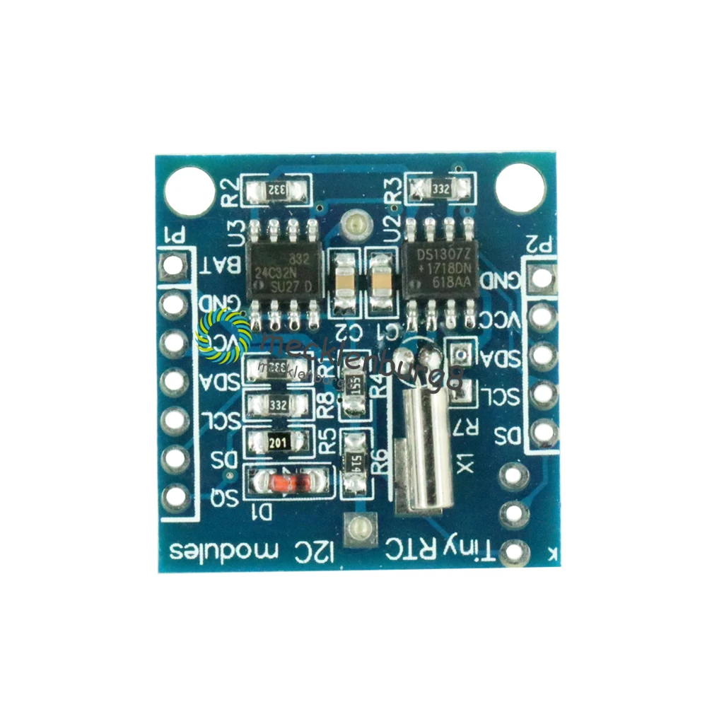 1 предмет. Модуль часов реального времени I2C IIC RTC DS1307 AT24C32 для Arduino 51 AVR ARM PIC 2,9*2,6 см, без батареи, оптовая продажа