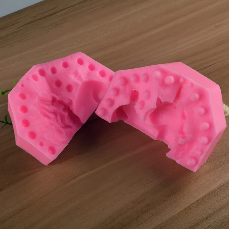 3D стерео Единорог флип сахар силиконовая декоративная форма для выпечки, сделай сам