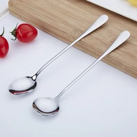 2 style long handled new stainless steel cat shape tea coffee sugar spoon ice cream dessert spoon picnic kitchen accessories