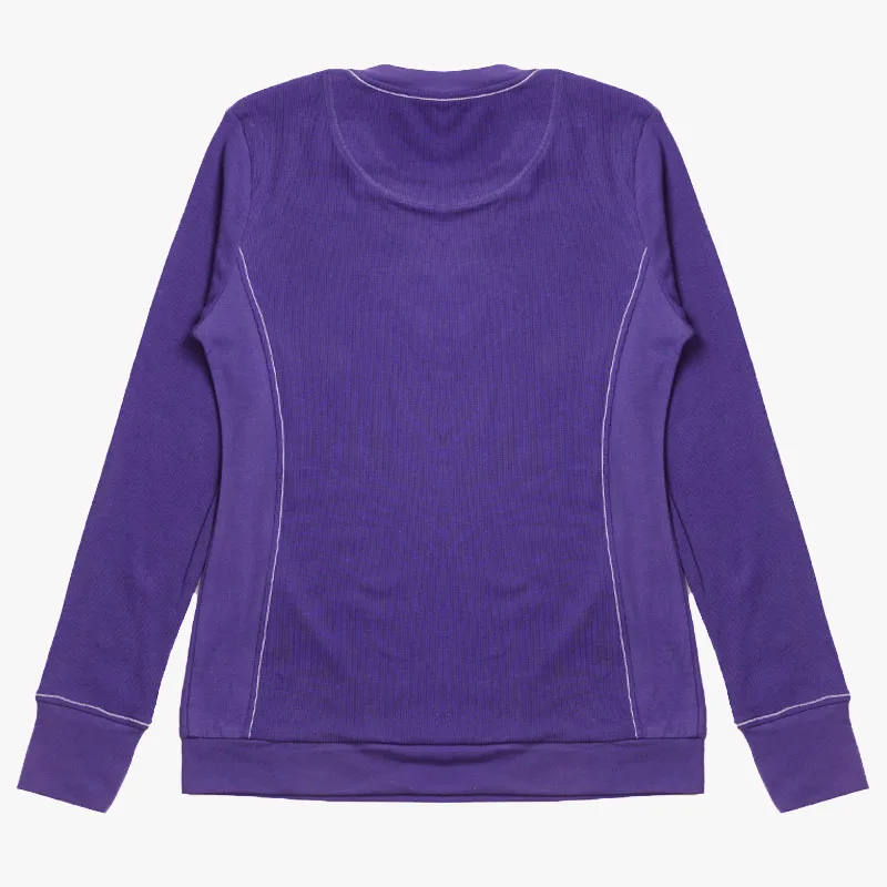 Женское хлопковое зимнее нижнее белье футболка повседневная домашняя пижама с