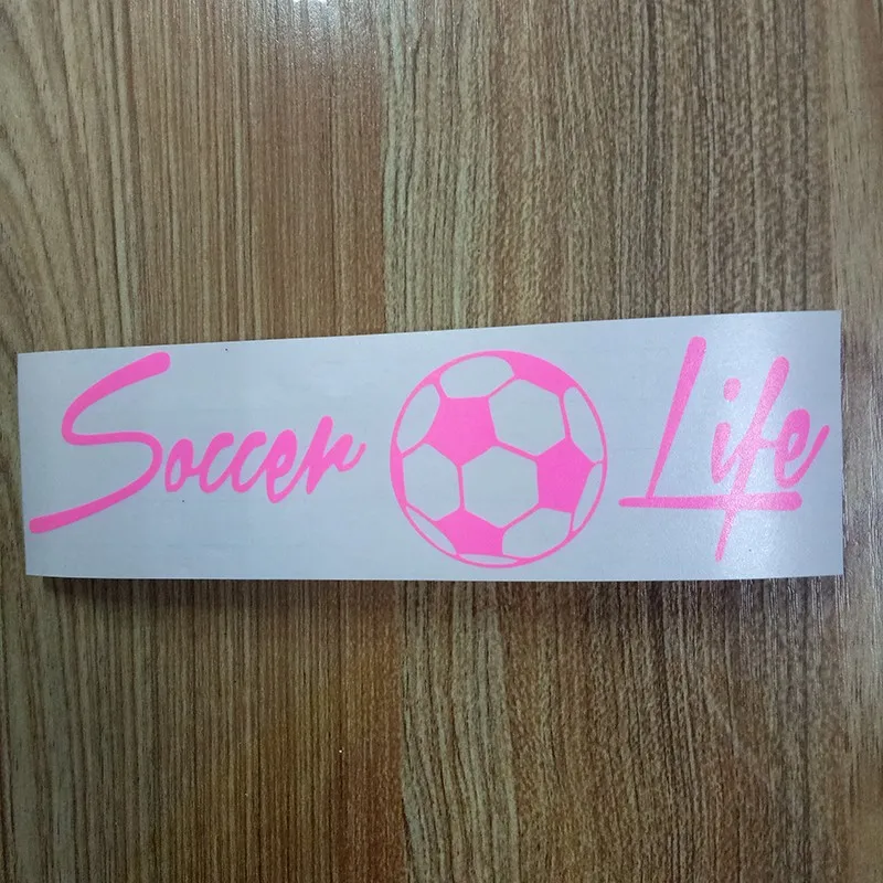 Soccer Life Family Sticker Decal Notebook Car Laptop Fashion Personality Vinyl Decals | Автомобили и мотоциклы