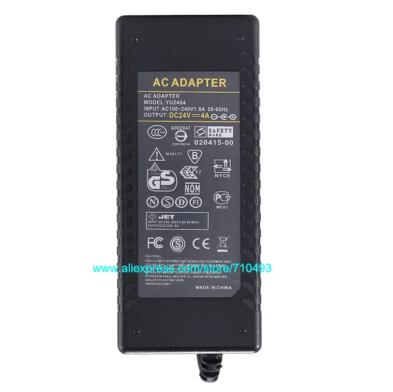 AC DC 24V 4A 3A 2A 1A адаптер питания зарядное устройство Трансформатор 5A источник с IC