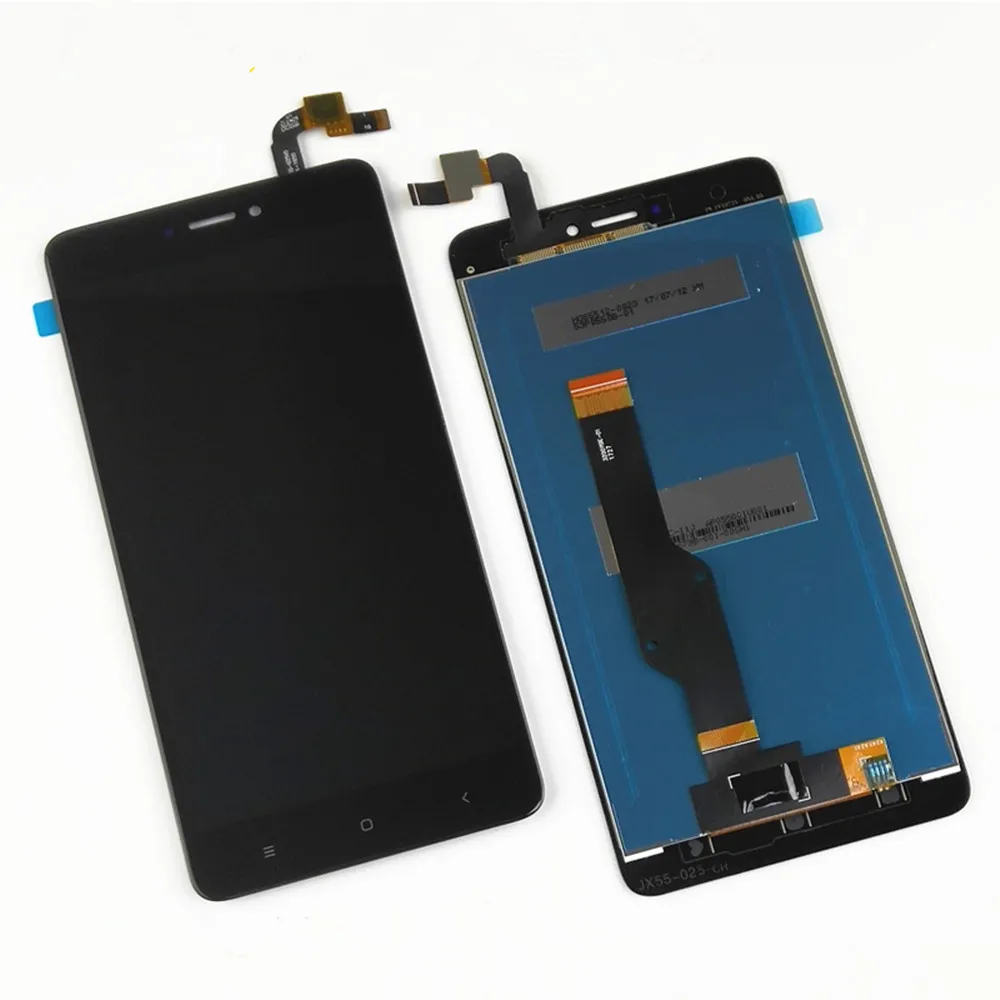 For 5.5'' xiaomi redmi note 4X lcd screen display touch panel digitizer assembly with frame for 4 global parts | Мобильные
