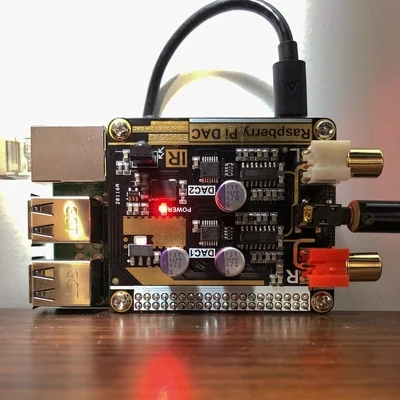 Lusya volumio mode Raspberry Pi DAC Raspberry Pi 3B+ HIFI двойной декодирующий DAC ies F6-006