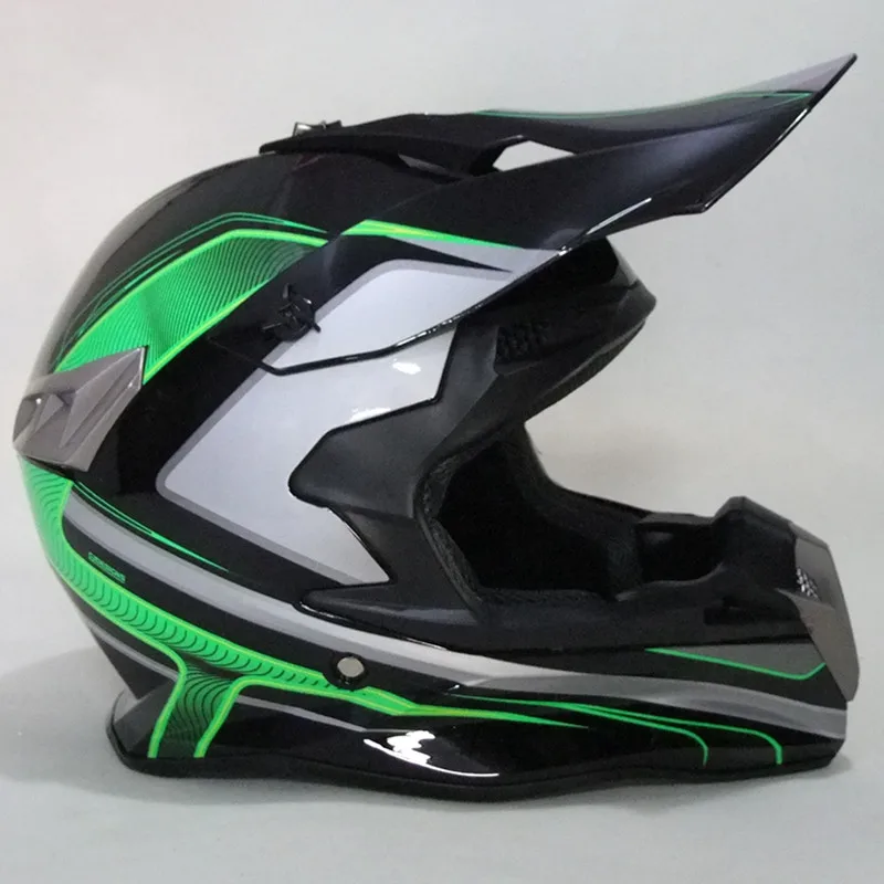 DOT АНФАС casco capacetes мотоциклетный шлем off-road dirt bike ATV с объективом щит | Автомобили и