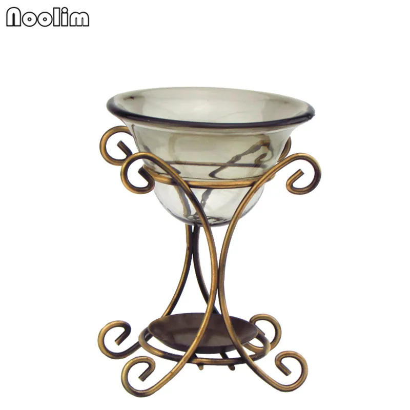 Подсвечник ароматический из железа в европейском стиле|aroma burner|oil burneroil burners