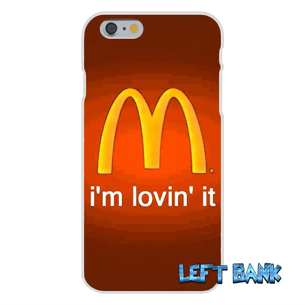 as pictures Для мобильных телефонов iPhone 4 4S 5 5S 5C SE 6 6S 7 Plus Mcdonalds мягкий силиконовый прозрачный чехол из материала tpu чехол - Цвет: as pictures