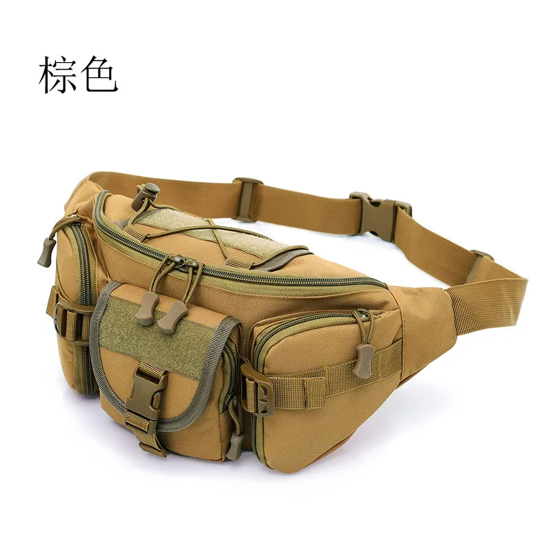 Поясная сумка камуфляжная многофункциональная тактическая с карманами|Поясные