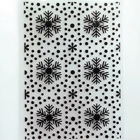 ylef086 snowflake plastic embossing folder for scrapbook stencils diy photo album cards paper making decoration scrapbooking
