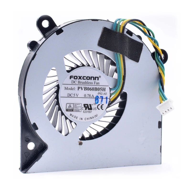 

Оригинальный вентилятор охлаждения для ноутбука PVB060B05H 5V 0.78A 01EF587