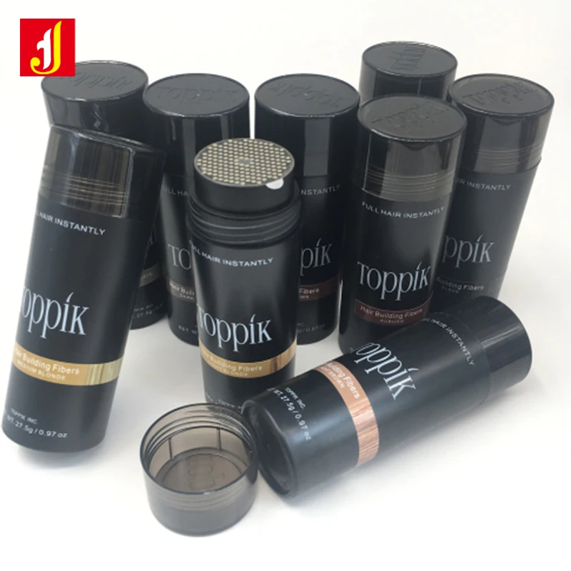 TOPPIK 10 видов цветов оптовая продажа 27 5g волокно волоса порошок облысения ТОНКИЙ