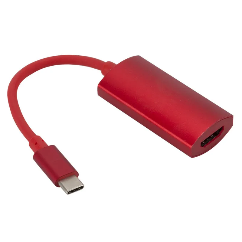 Кабель-переходник с USB Type C на HDMI 4K * 2K USB-C совместимый Macbook Huawei Mate10 Samsung | Электроника