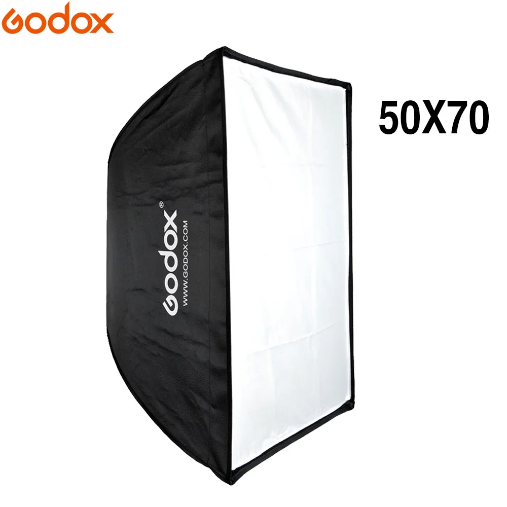 Godox 50*70 см зонтик софтбокс кронштейн Свет Стенд Комплект для строб студия вспышка