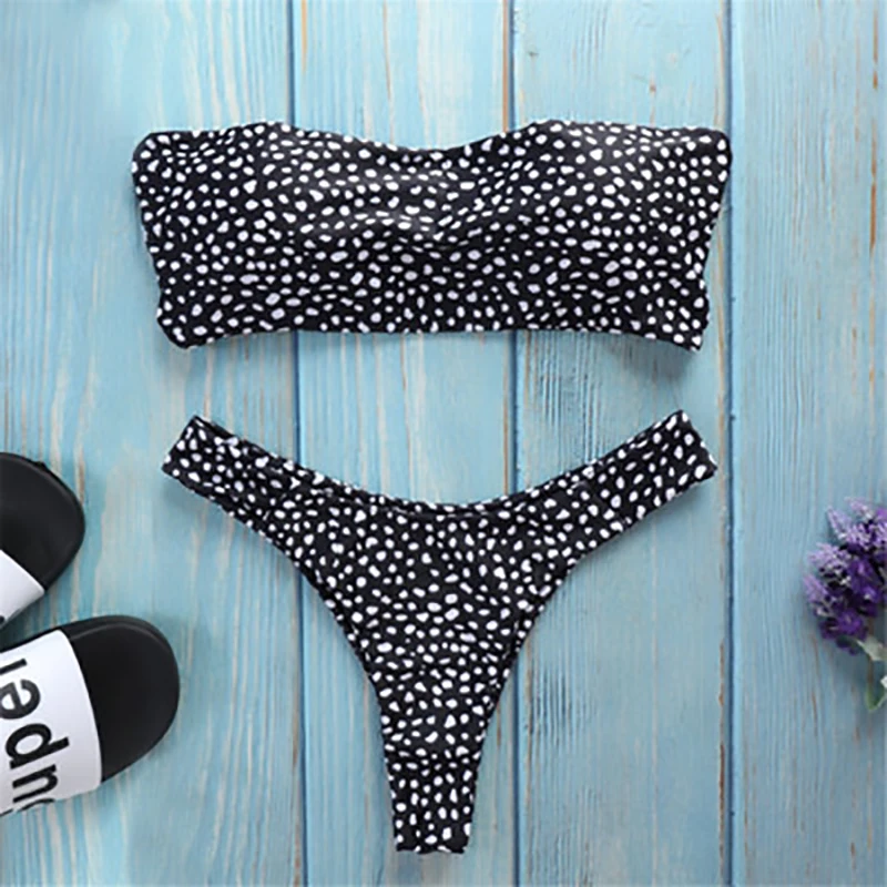 

swimsuit woman 2019 micro bikini push up bikini Low waist bikini white body swimsuit polka dot bikini Women's swimming suit