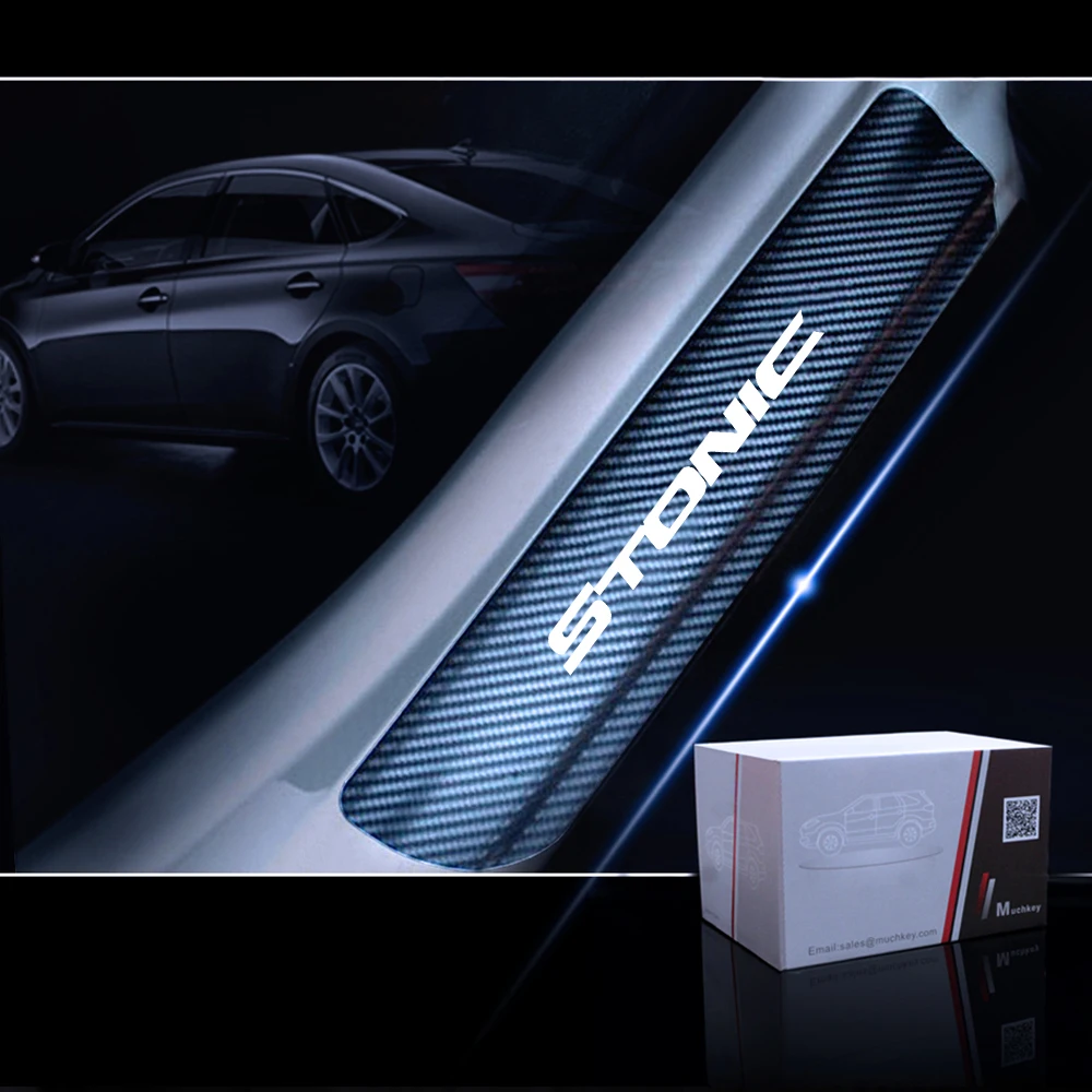 Автомобиль порога Накладка двери для kia Ниро железным входной охранник 4D