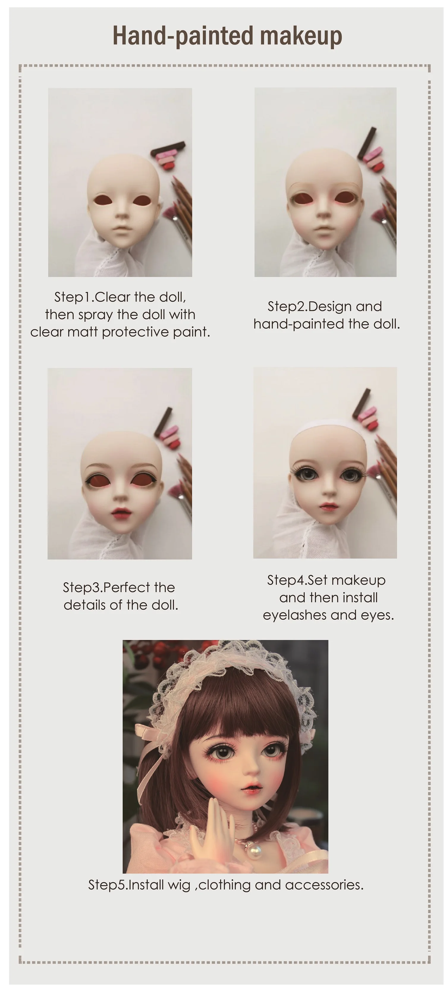 BJD 1/3 шарнирная кукла подарки для девочек ручная роспись макияж fullset в стиле «Лолита»; принцесса кукла с одеждой Алиса: безумие возвращается