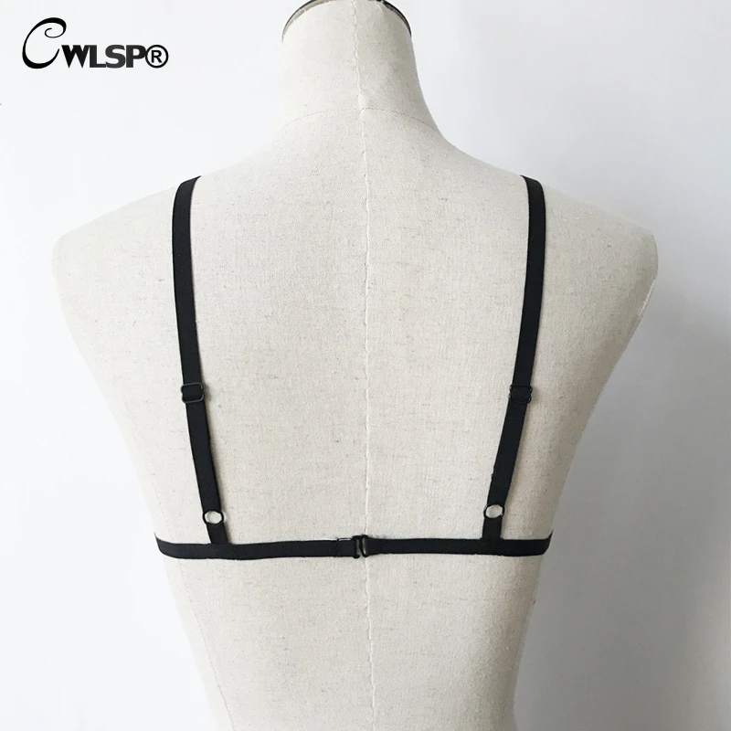 Женские майки с открытой спиной CWLSP черные открытые топы v образным вырезом и