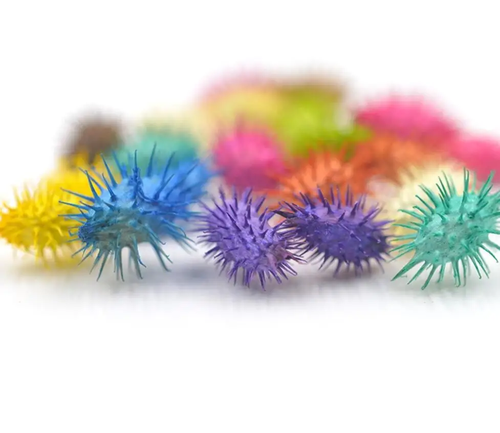 

120pcs Dried Flower Preserved Siberia Cocklebur For Epoxy Resin Jewelry Making Postcard Frame Phone Case Craft DIY