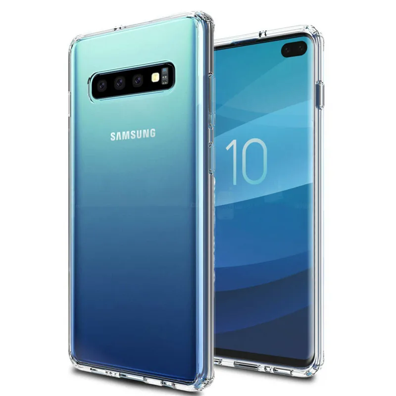 Прозрачный силиконовый чехол для samsung Galaxy S10 плюс S10 силиконовый чехол для телефона для samsung S10 S10E примечание 9 8 S9 S8 S7 прозрачный чехол
