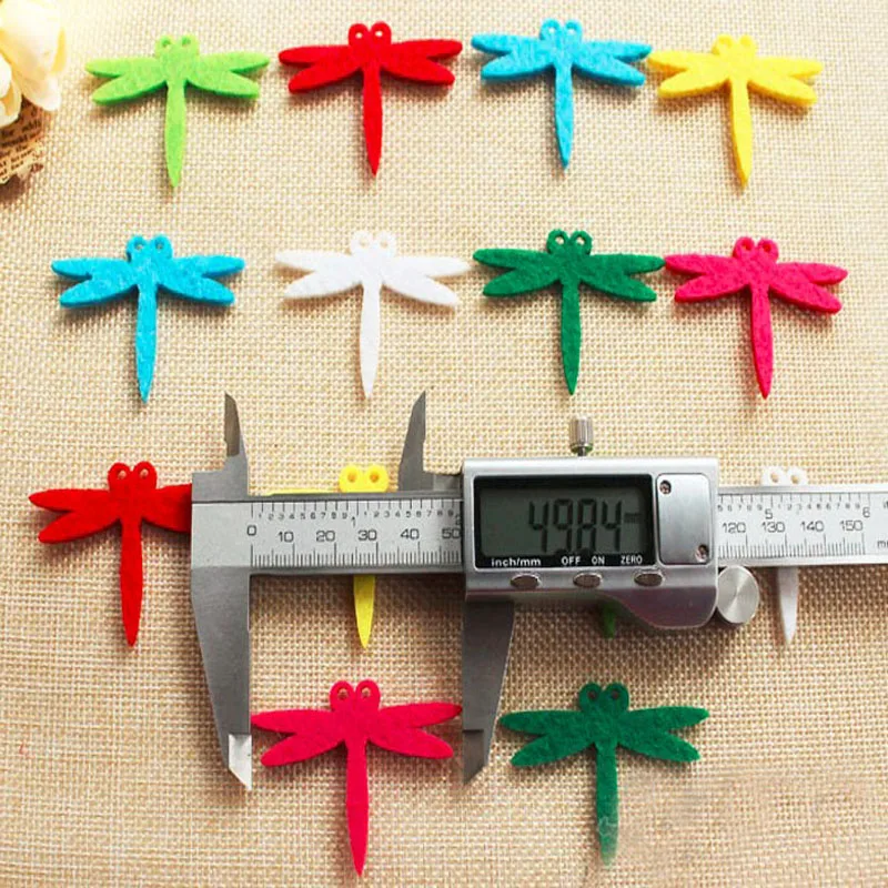 22 шт. детская Нетканая войлочная ткань стрекоза|fabric for diy|felt fabricfabric |