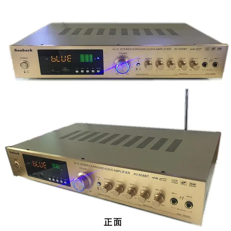 Караоке Встроенный Bluetooth FM SD USB без потерь WAV WMA MP3 220 В 300 Вт 5 канальный Hi Fi Домашний