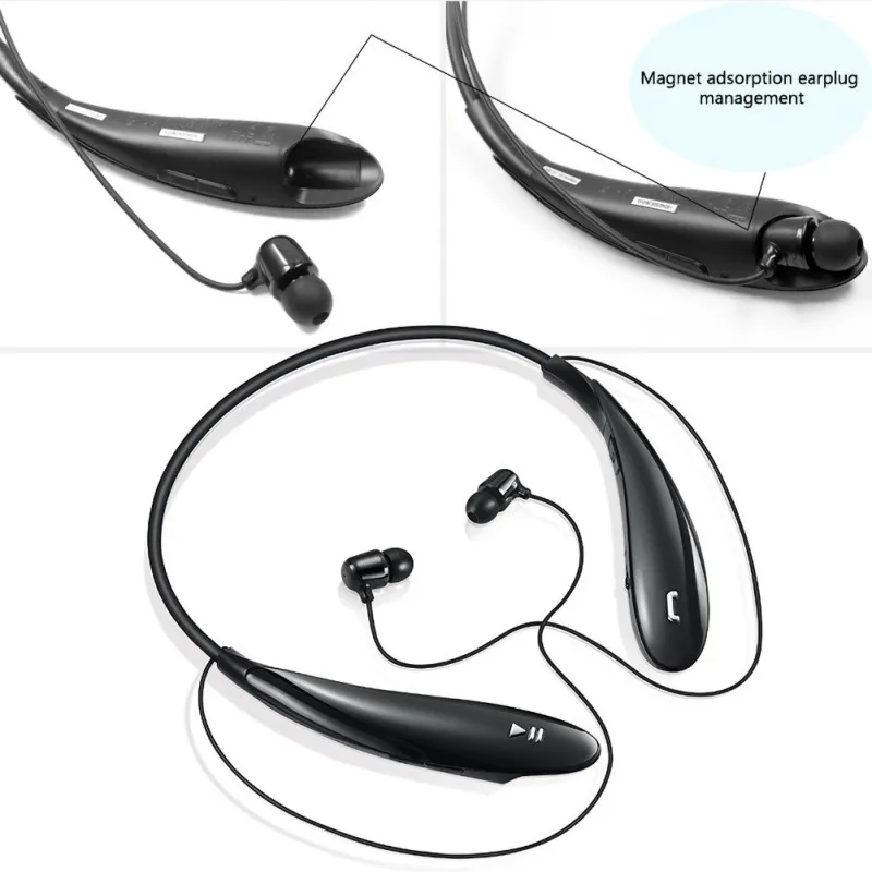Bluetooth-гарнитура с креплением на шее наушники наушниками высокого разрешения