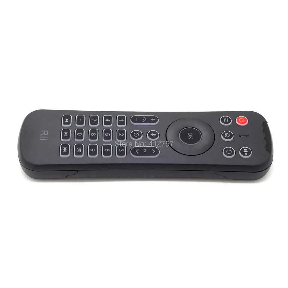 Беспроводная клавиатура Rii MX6 Mini Teclado 2 4G 6 осевой гироскоп воздушная мышь с ИК