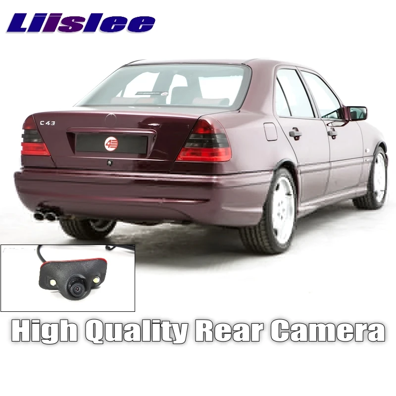 Liislee Автомобильная камера заднего вида для Mercedes Benz E / S C Class MB W210 W140 C140 W202 NTSC RCA ПЗС
