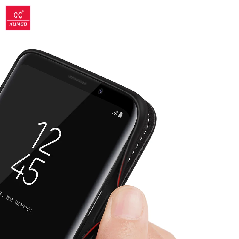 XUNDD кожа держатель для карт Полный Чехол samsung Galaxy s7 edge/s8/s9 плюс телефона Винтаж