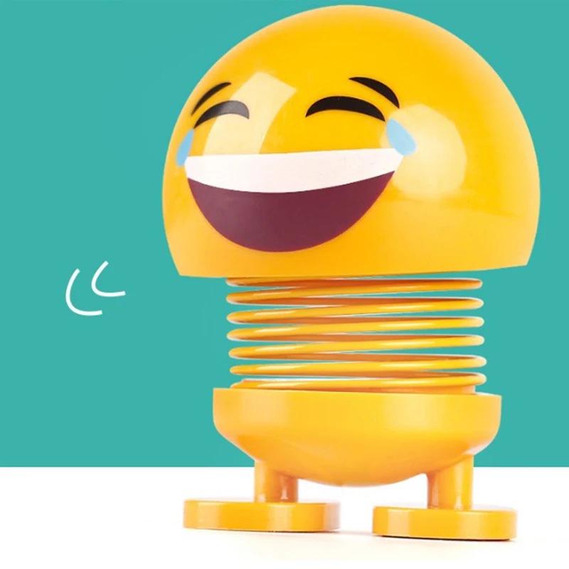 Игрушки с качающейся головой украшения для автомобиля милый мультфильм забавный