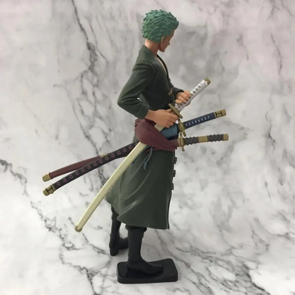 Аниме 27 см One Piece Grandista ROS GROS Roronoa Zoro Mito stream Фигурки ПВХ игрушки модель
