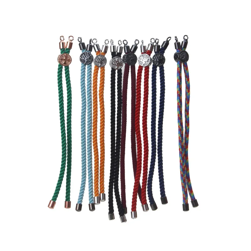 

1pc Charms Bracelet Colorful Cord Chain Bracelets For Women Men Bracelet Bangles Accessories Handmade Finding 12cm