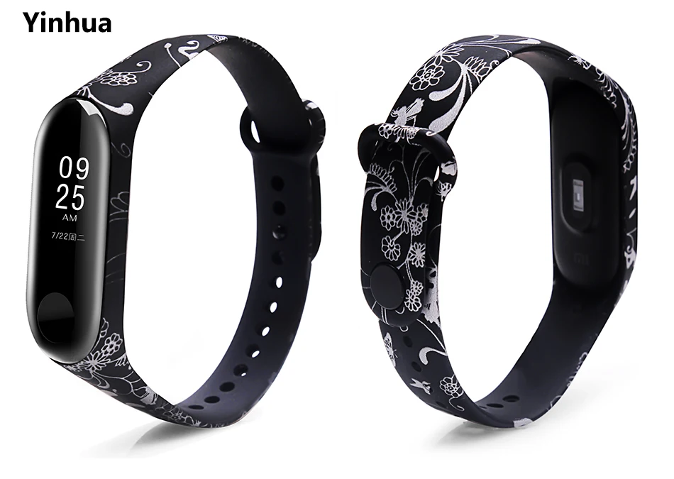 BOORUI, цветной браслет Mi Band, 3 ремешка, сменный Браслет Для Xiaomi miband 3, силиконовый браслет, correa mi3, ремень с разнообразными цветами