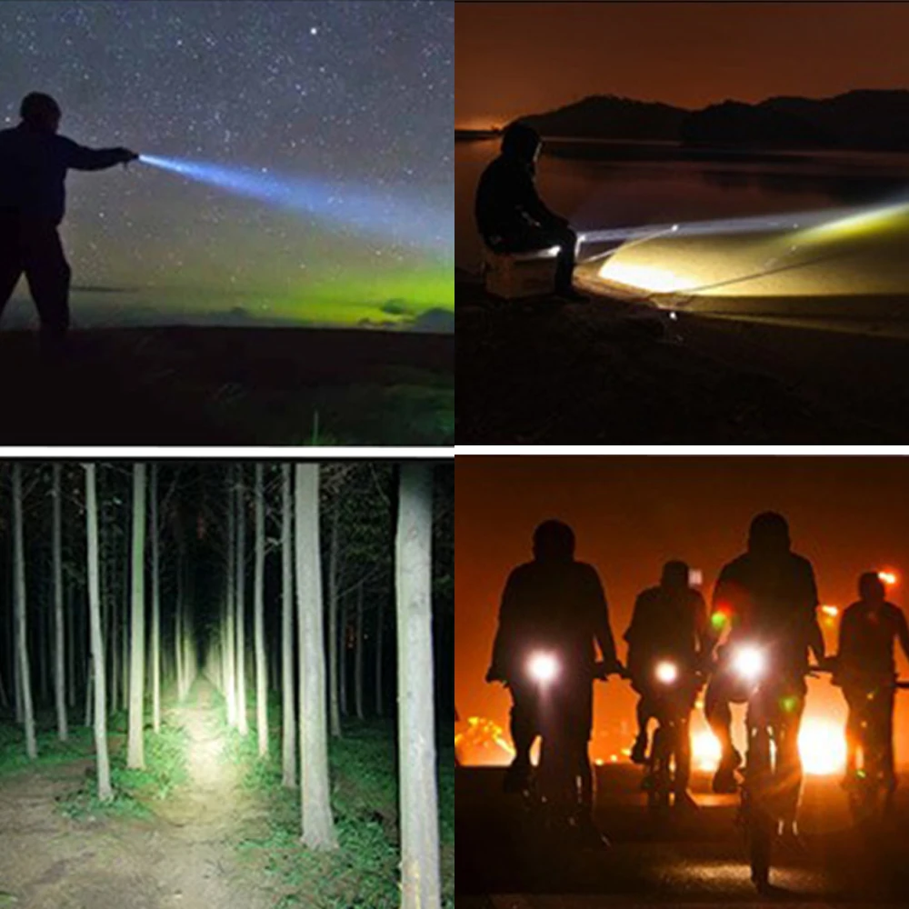 Portable Mini Flashlight CREE Q5 Lanterna Waterproof Torch AAA Battery Pocket LED Powerful Flash Light Penlight | Лампы и освещение