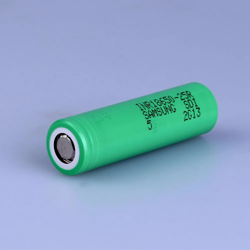 Для SAMSUNG INR 18650 25R 3 6 В 7 2500 мАч литий ионный аккумулятор|celle li-ion|rechargeable batterylithium ion battery